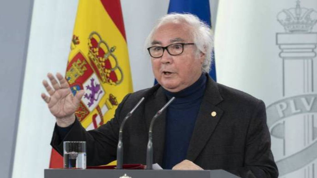 El ministro de Universidades, Manuel Castells.