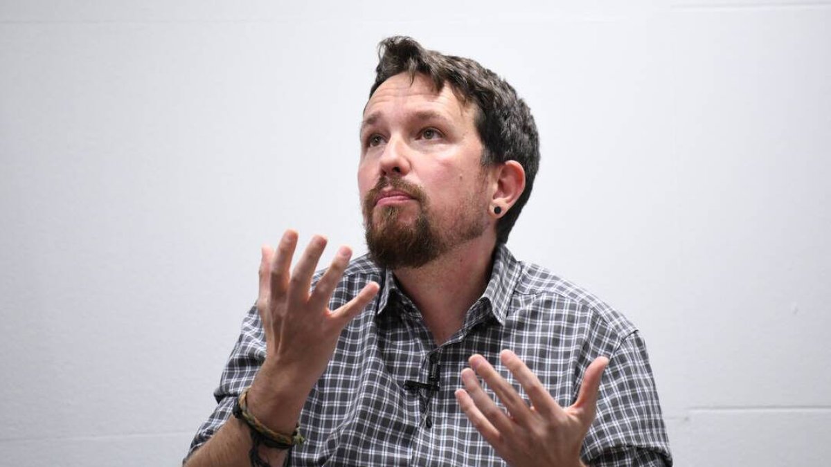 El ex vicepresidente Pablo Iglesias