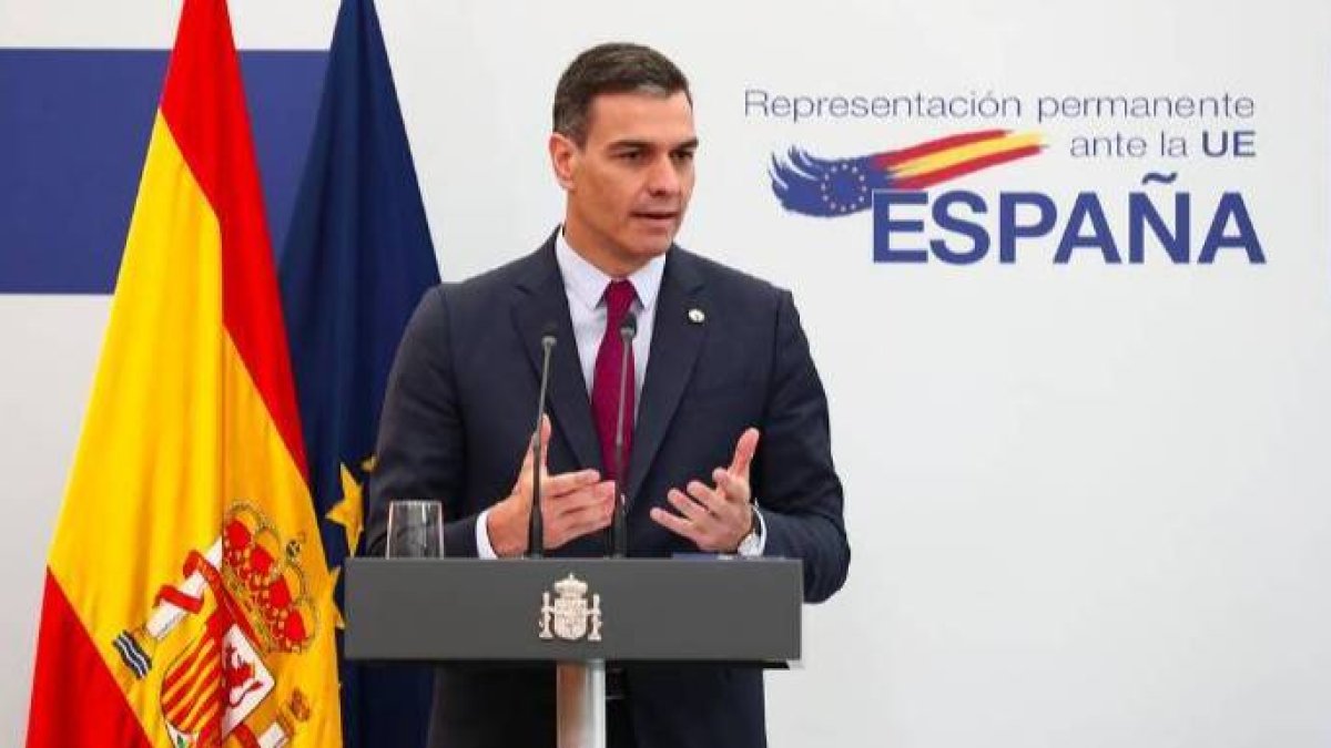 Sánchez, este viernes en Bruselas tras la Cumbre de la UE.