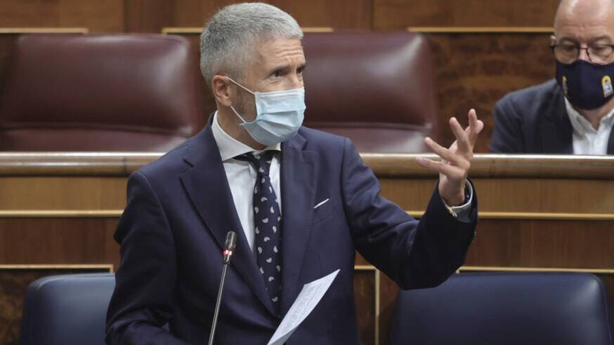 El ministro de Interior, Fernando Grande-Marlaska