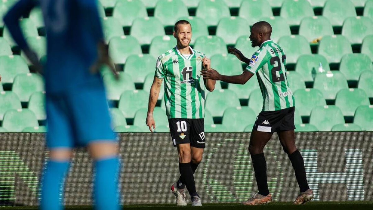 Sergio Canales, autor del gol de hoy ante el Sevilla.
