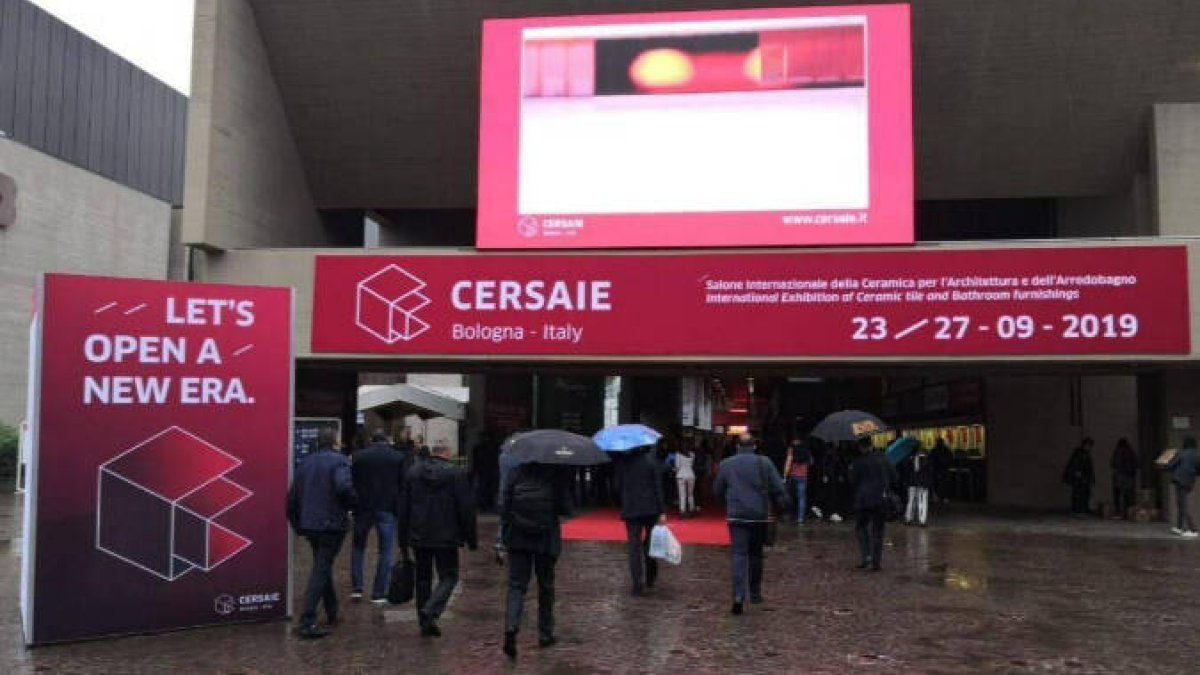 última feria de CERSAIE celebrada en 2019