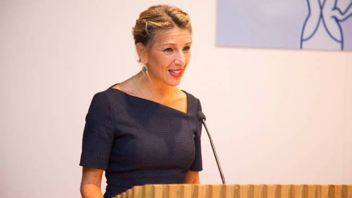 La vicepresidenta segunda, Yolanda Díaz.
