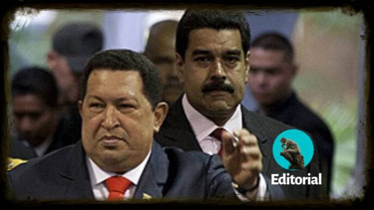 Maduro y Chávez