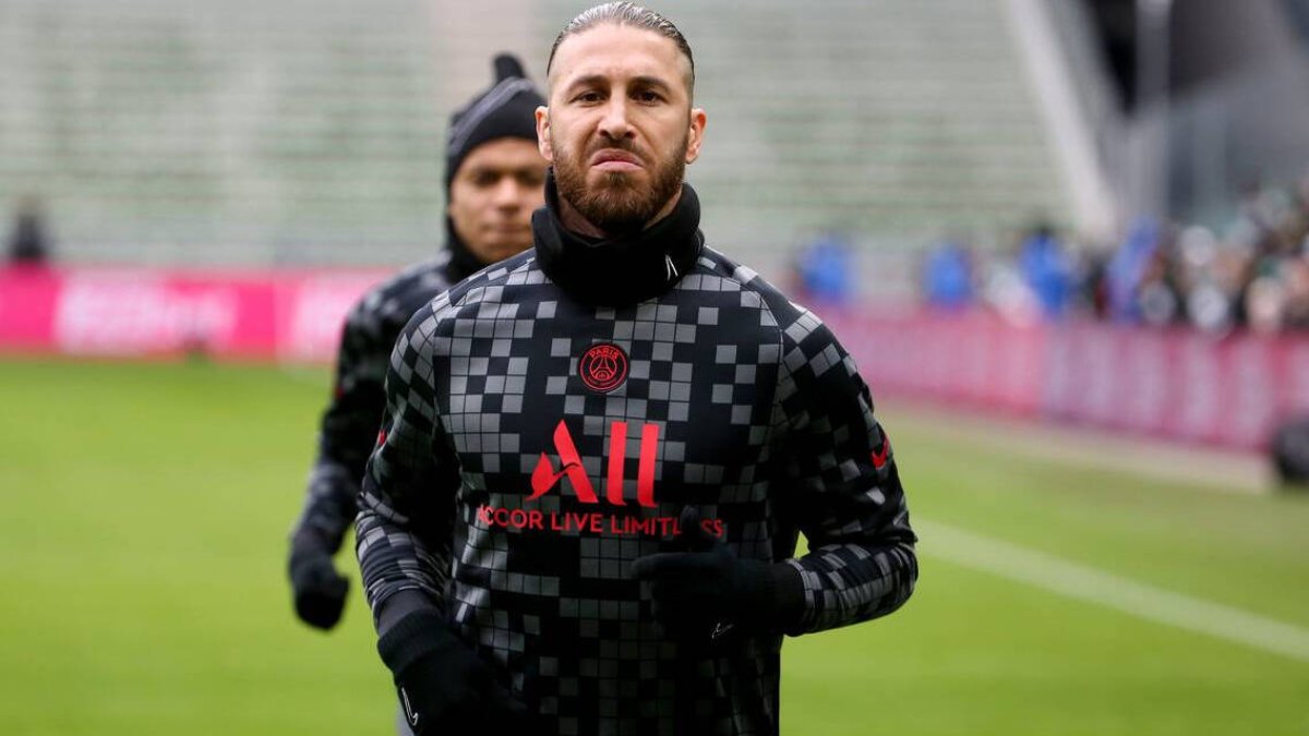 Sergio Ramos, jugador del PSG