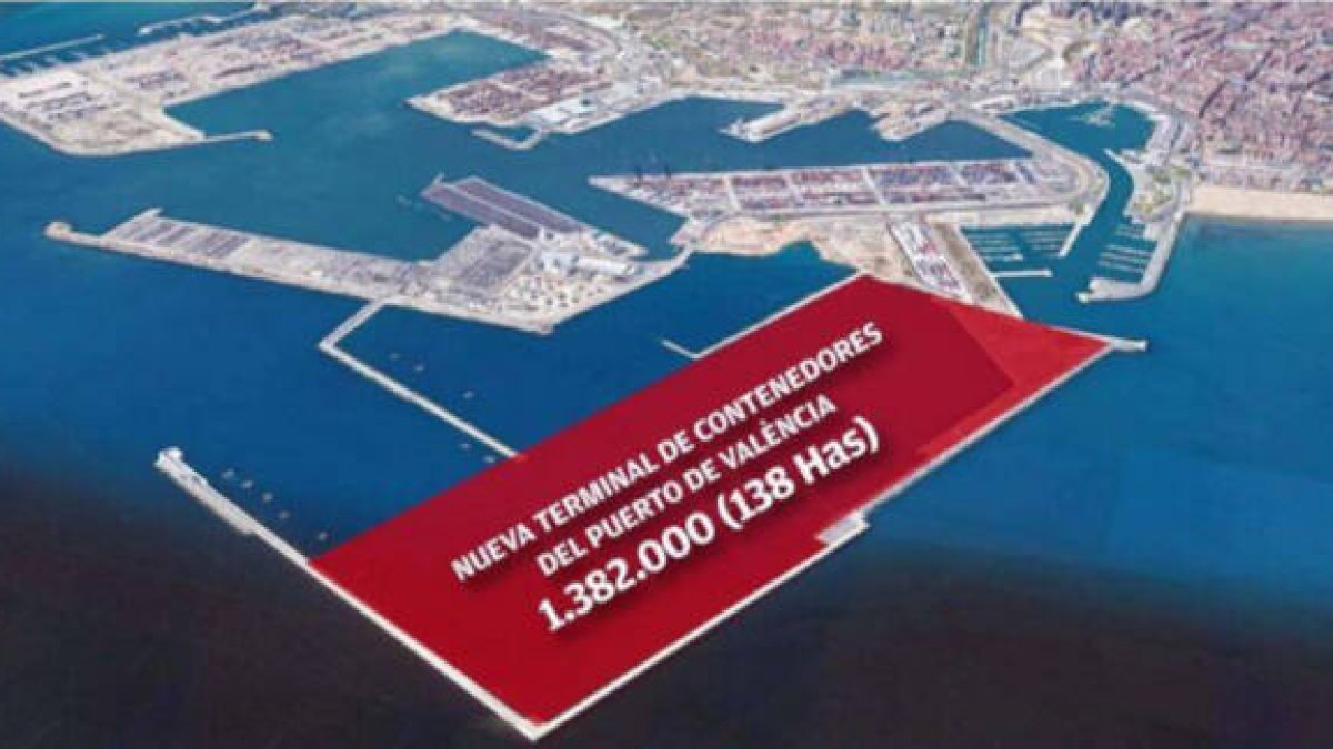 Proyecto de ampliación del Puerto de Valencia