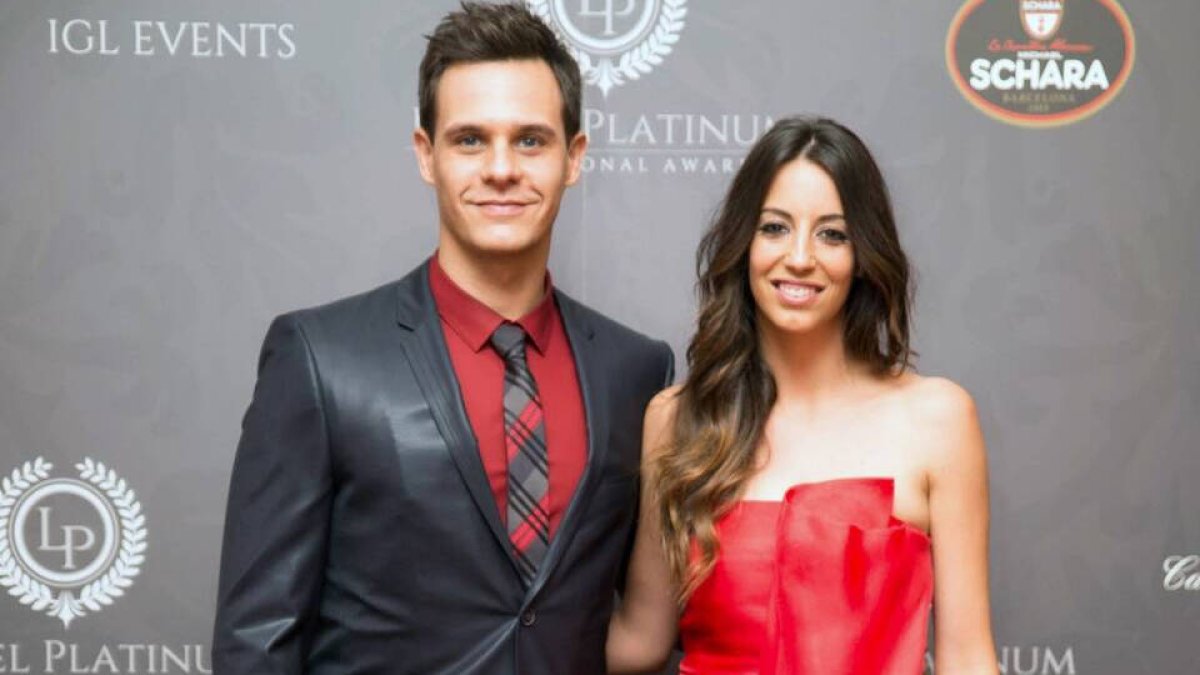 Christian Gálvez y Almudena Cid.