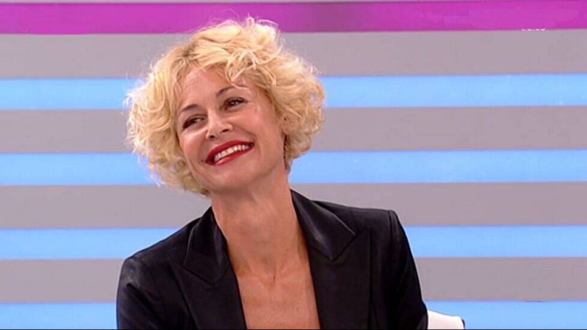 Esther Arroyo, siempre tan sincera y espontánea.