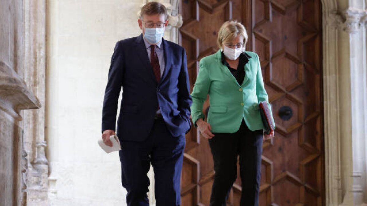 Ximo Puig y Ana Barceló