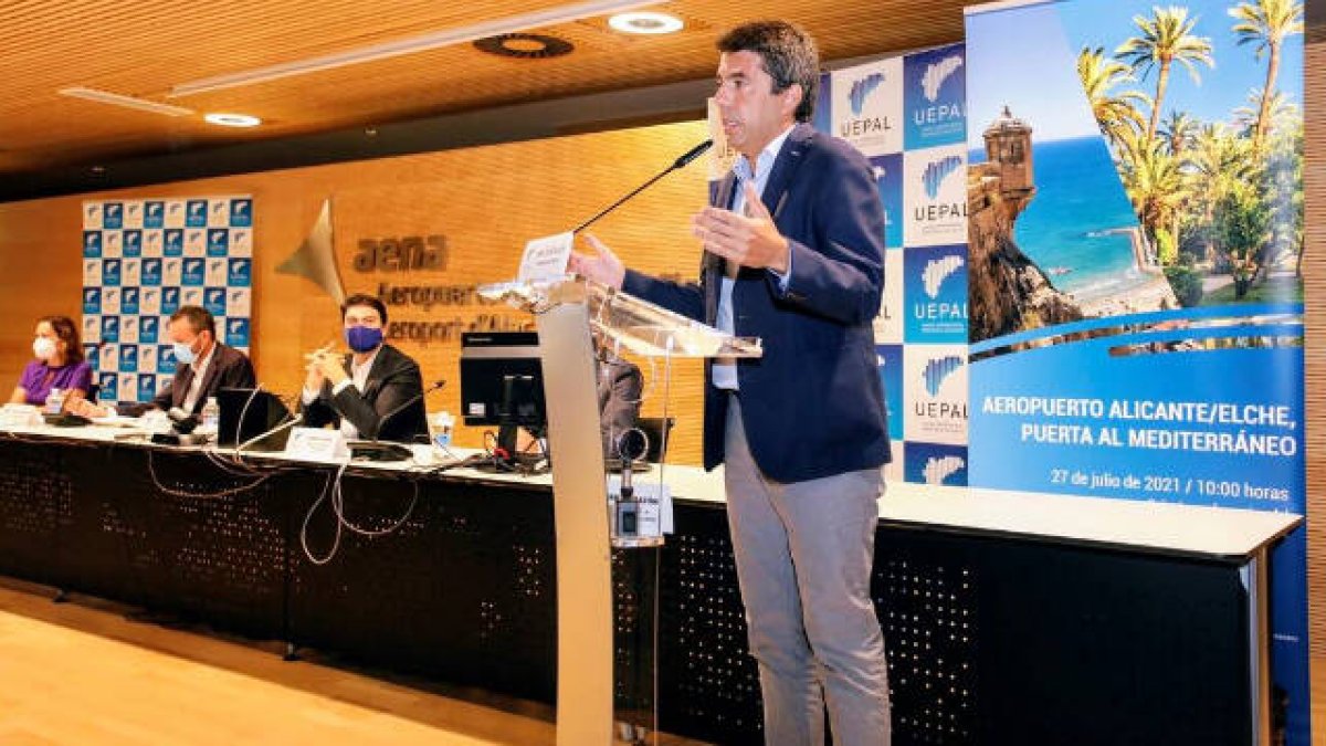 Carlos Mazón, presidente de la Diputación de Alicante