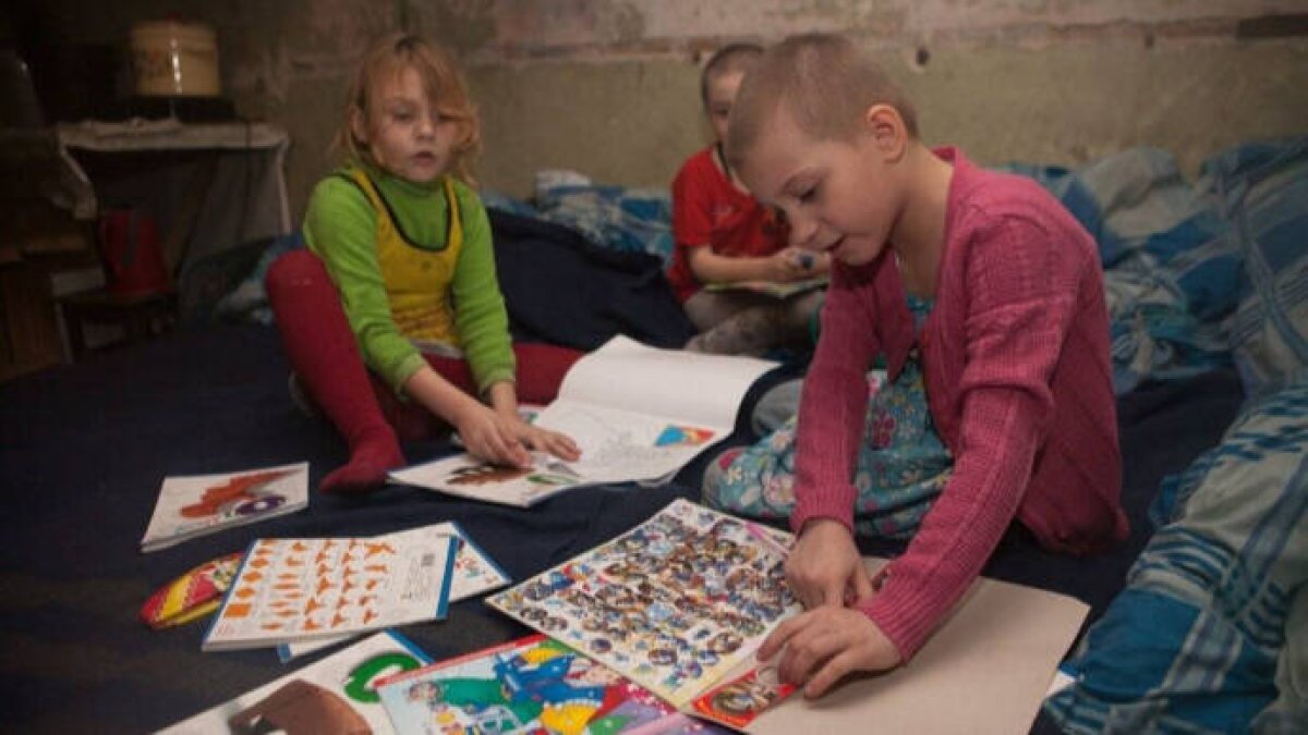 Ucrania ya tiene más de 400.000 niños necesitados de ayuda humanitaria