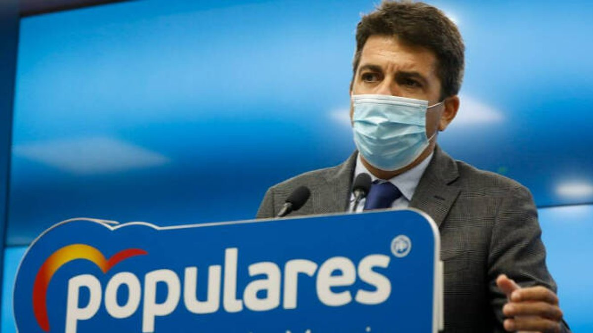 Carlos Mazón, presidente del PP en la Comunidad Valenciana