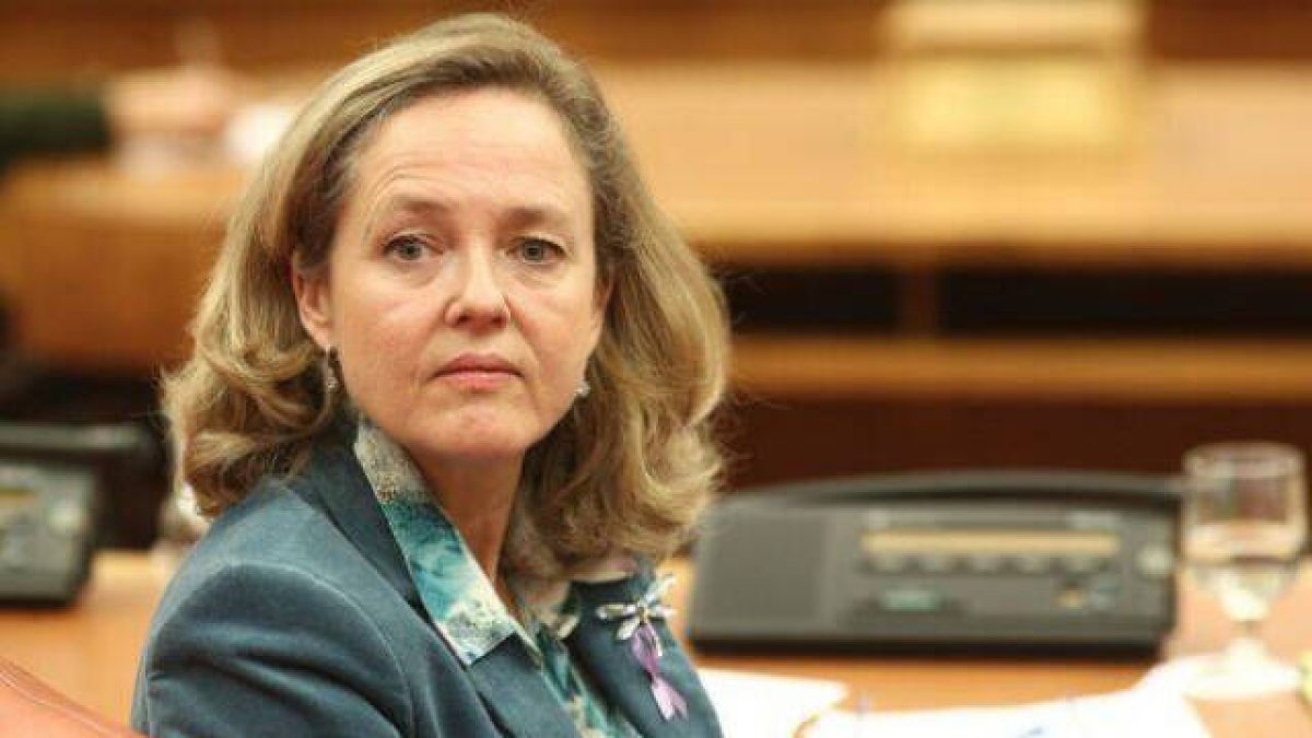 La ministra de Economía, Nadia Calviño