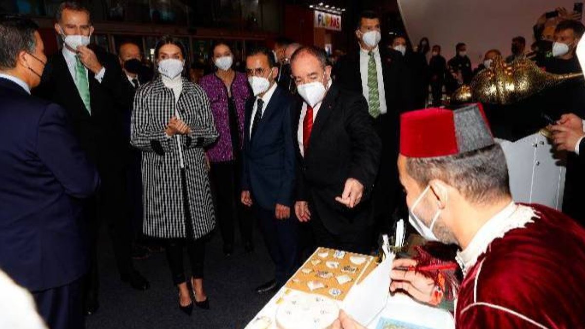 Los Reyes, este miércoles en Fitur.