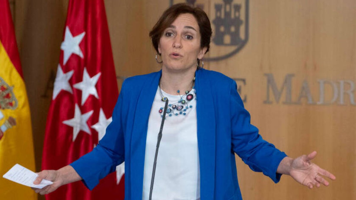 La portavoz del Grupo Parlamentario de Más Madrid, Mónica García