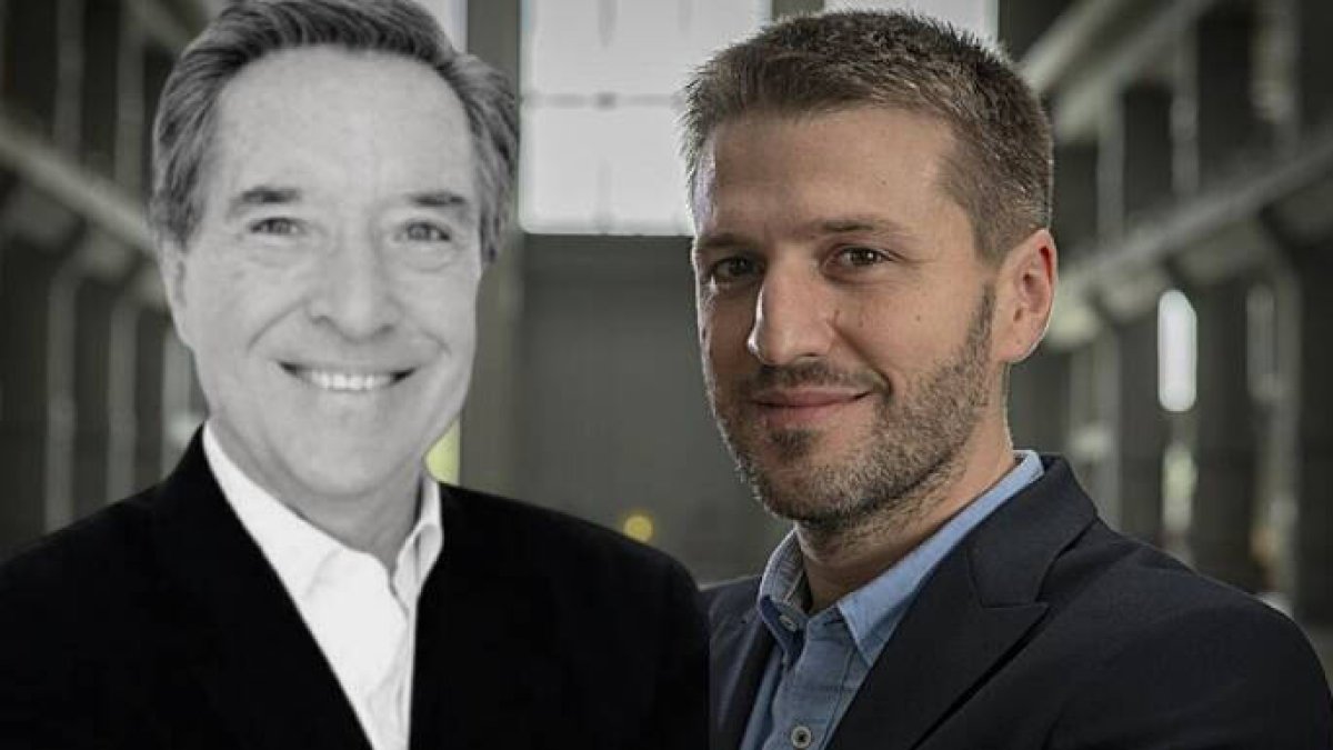 Aimar Bretos e Iñaki Gabilondo