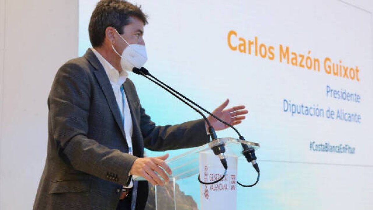 Carlos Mazón, presidente de la Diputación de Alicante