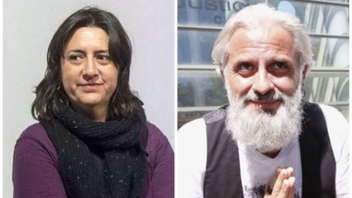 La consellera Rosa Pérez y Marcos Benavent
