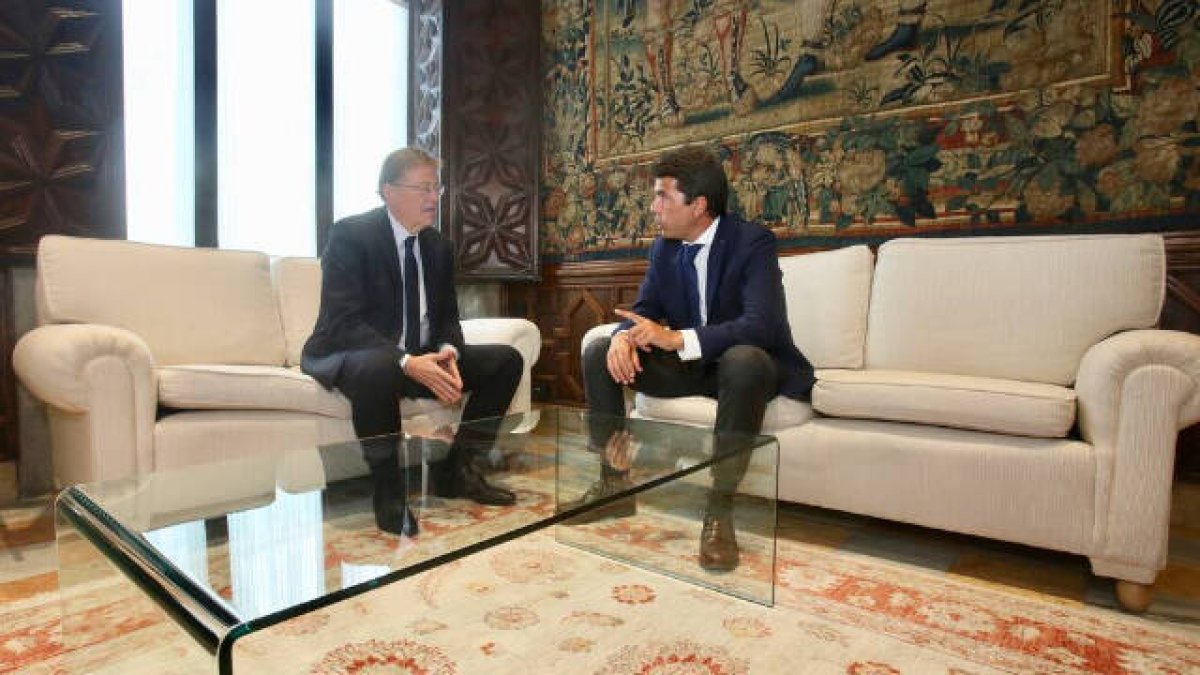 Ximo Puig y Carlos Mazón / Foto de archivo