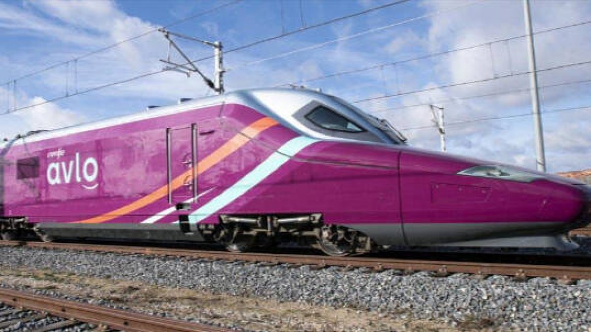 Modelo de tren Avlo, el AVE low cost