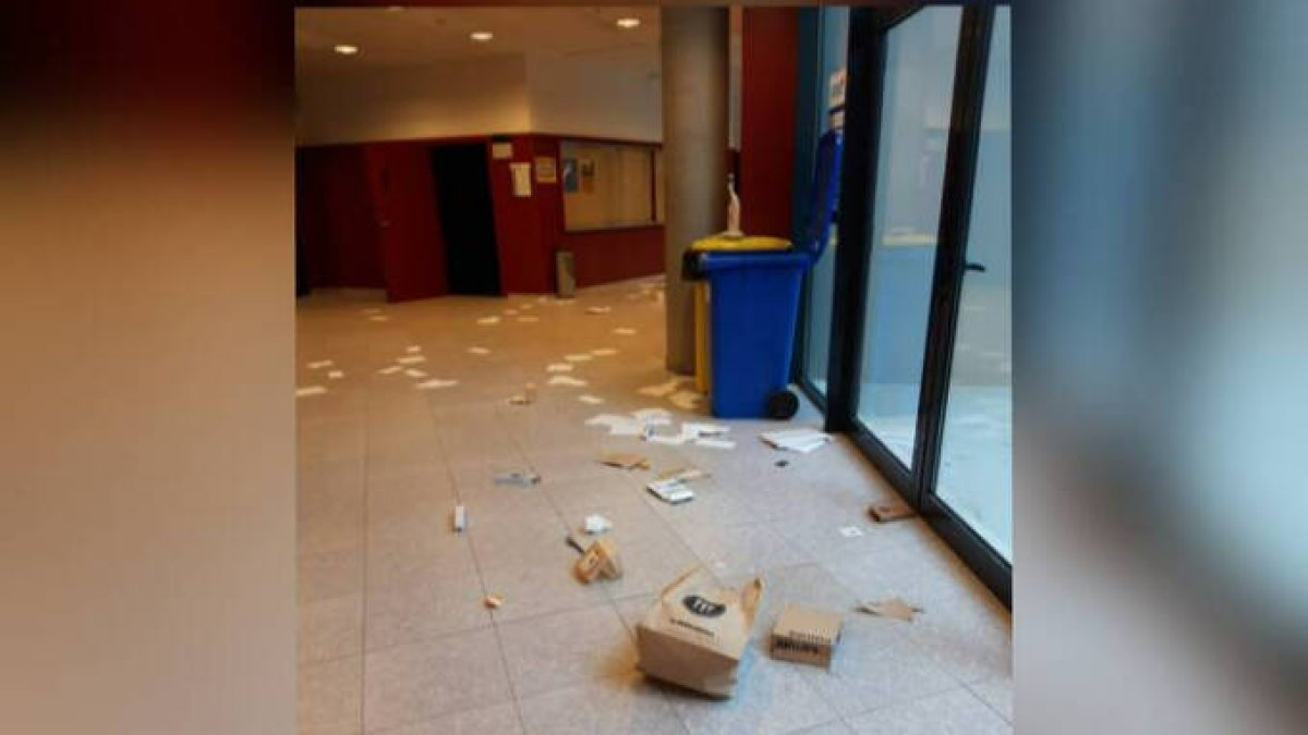 Pasillos de la Universitat Jaume I de Castellón