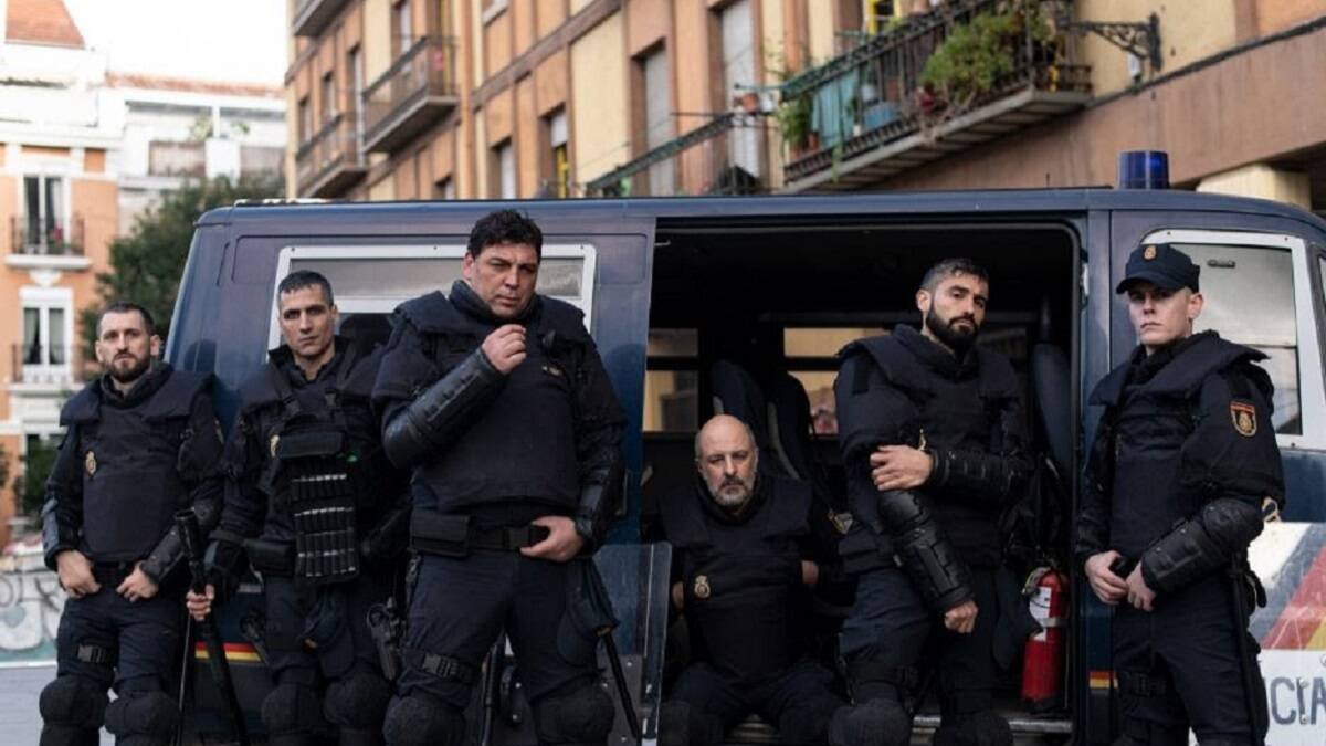 Elenco de 'Antidisturbios'