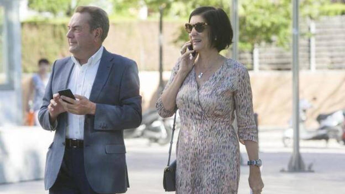 Marisa Gracia con Chus Domingo.