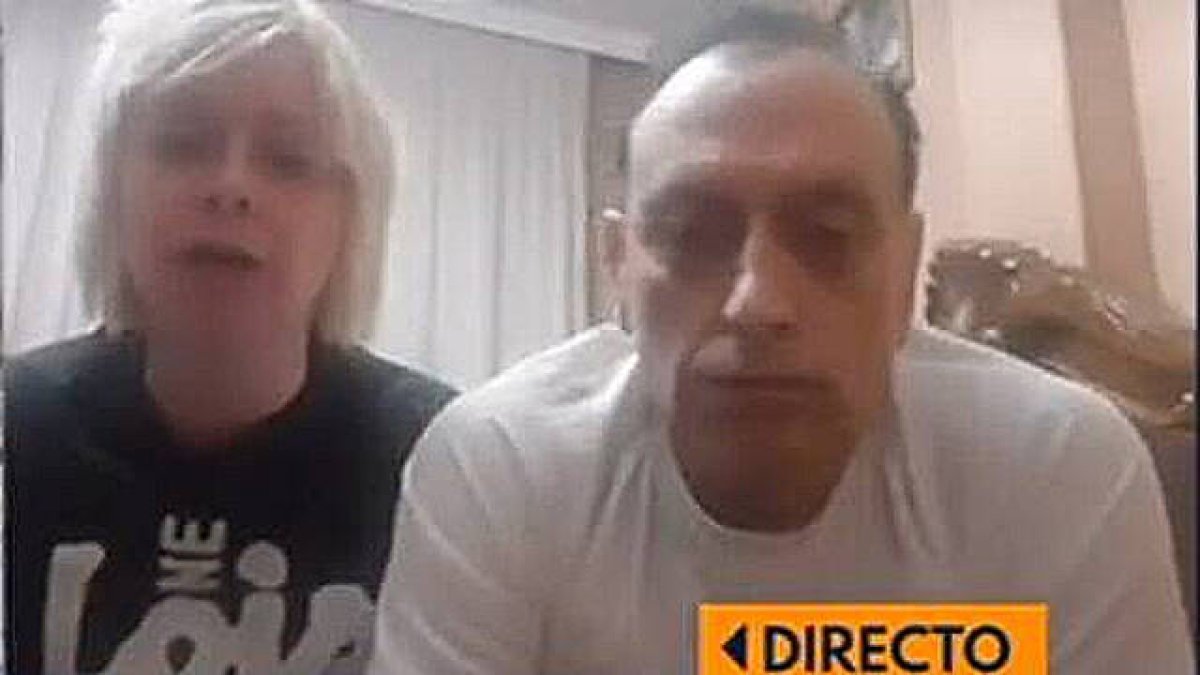 Luis y Svetlana han relatado su odisea a Antonio Jiménez en El Cascabel de 13TV