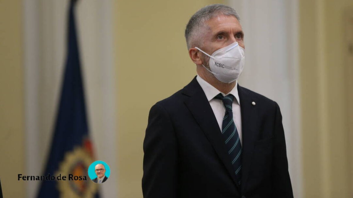 El ministro del Interior, Fernando Grande-Marlaska