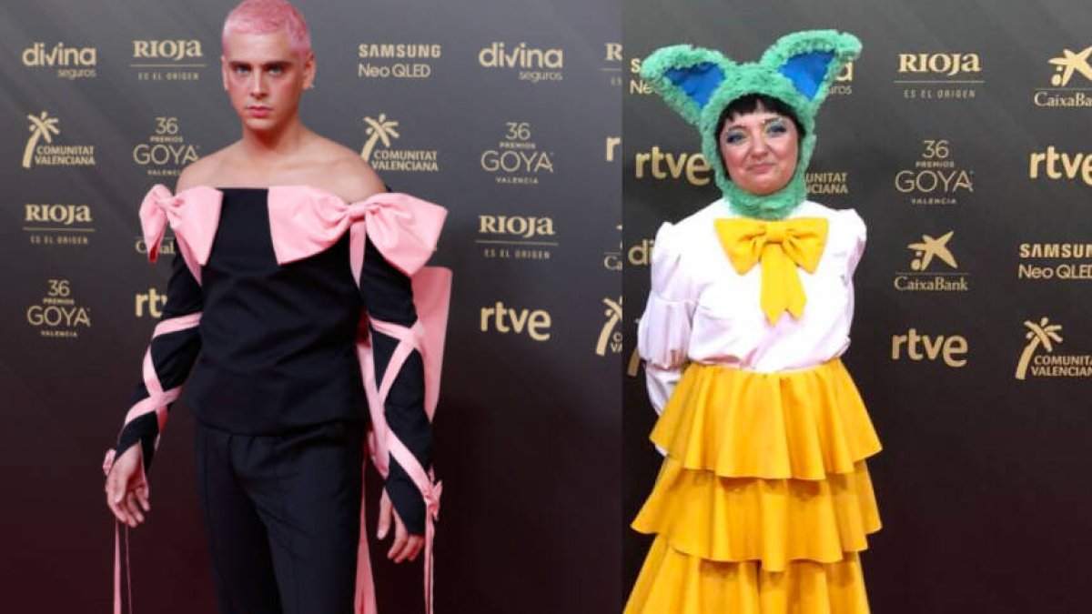 Carla Pereira en la alfombra roja