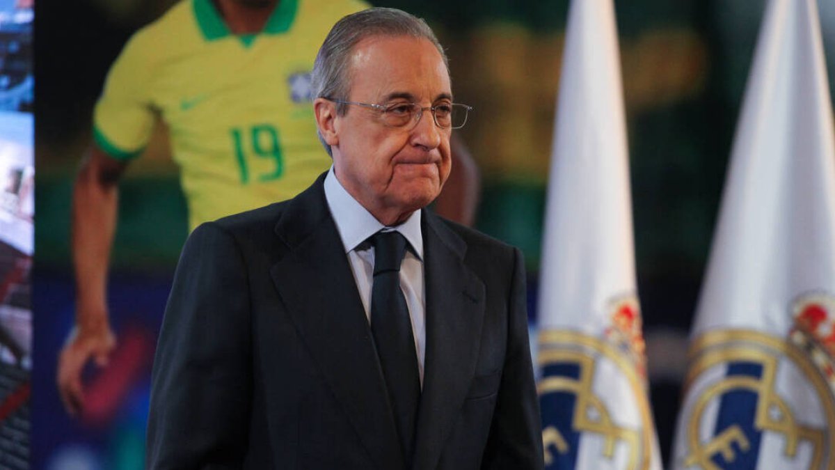 Florentino Pérez, presidente del Real Madrid