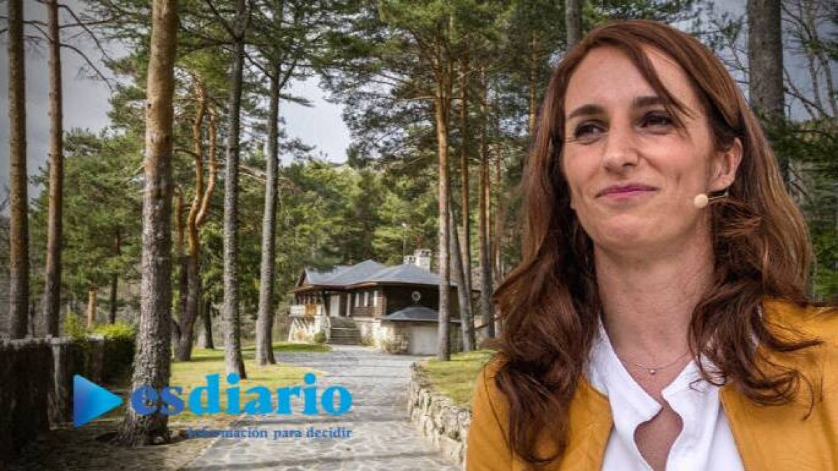 Uno de los chalés de Cercedilla que, como el de Mónica García, quiere desocupar la Comunidad.
