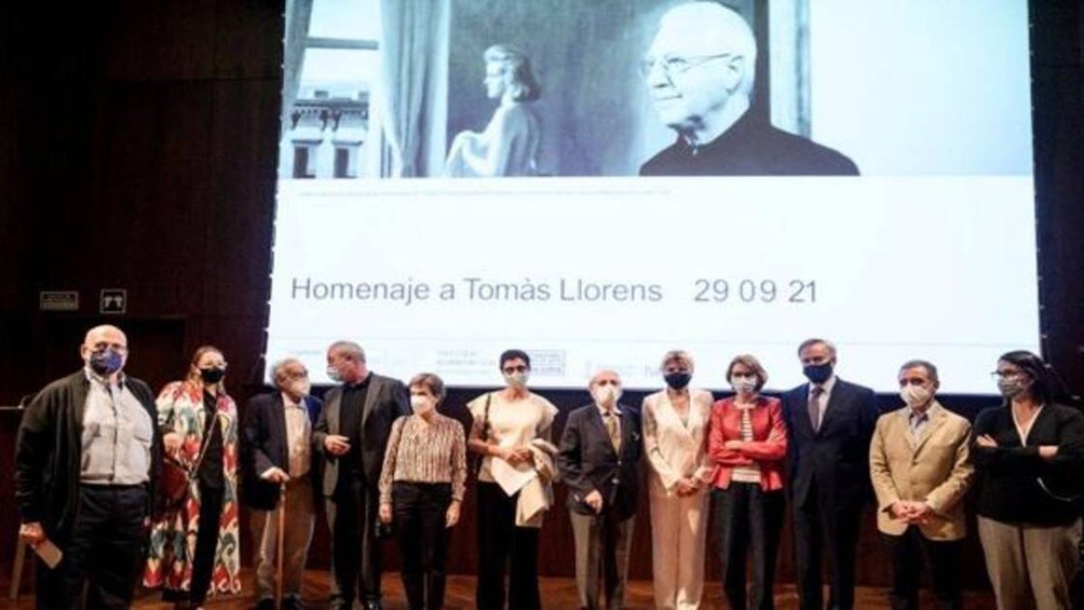 El Muso Reina Sofia, el IVAM, el Museo Thyssen Bornemisza y el Ministerio de Cultura tributó un homenaje a Tomás Llorens que falleció en junio.