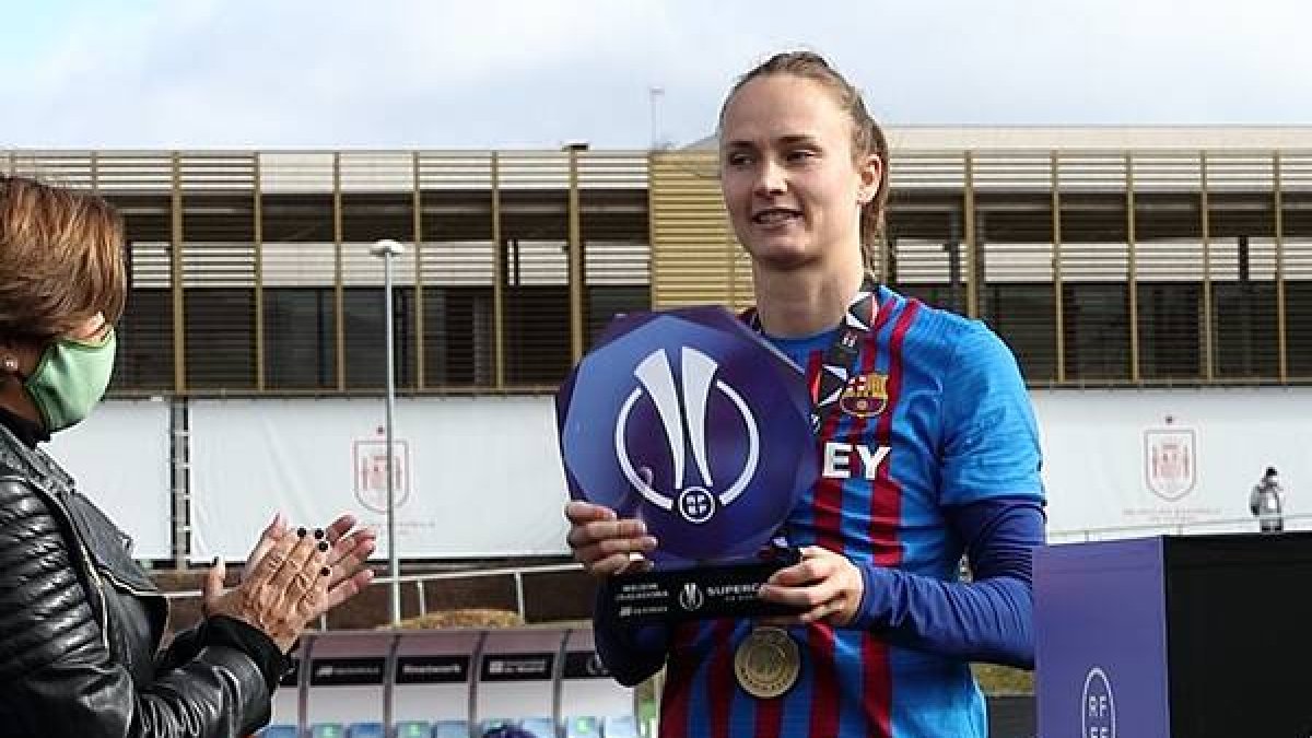 El Barcelona y Virginia Torrecilla, campeones de la Supercopa de España