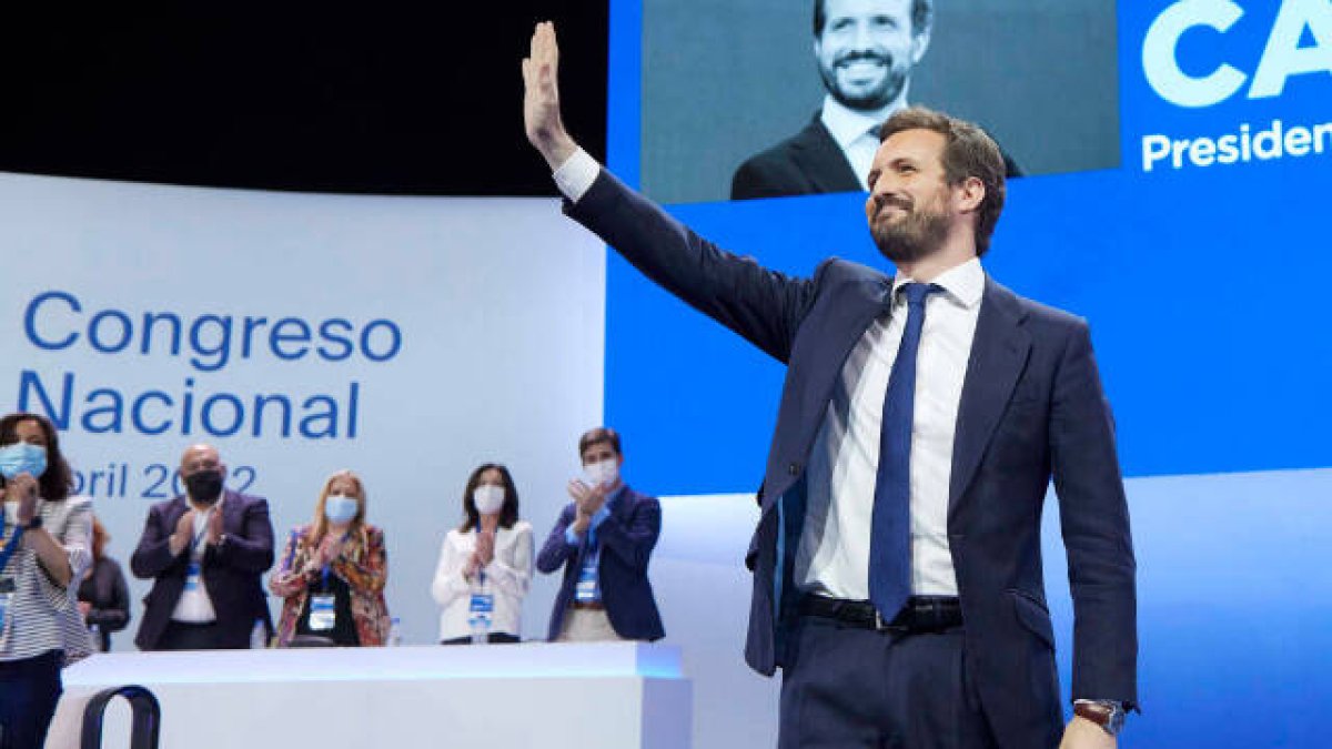 Pablo Casado se despide en el XX Congreso del PP
