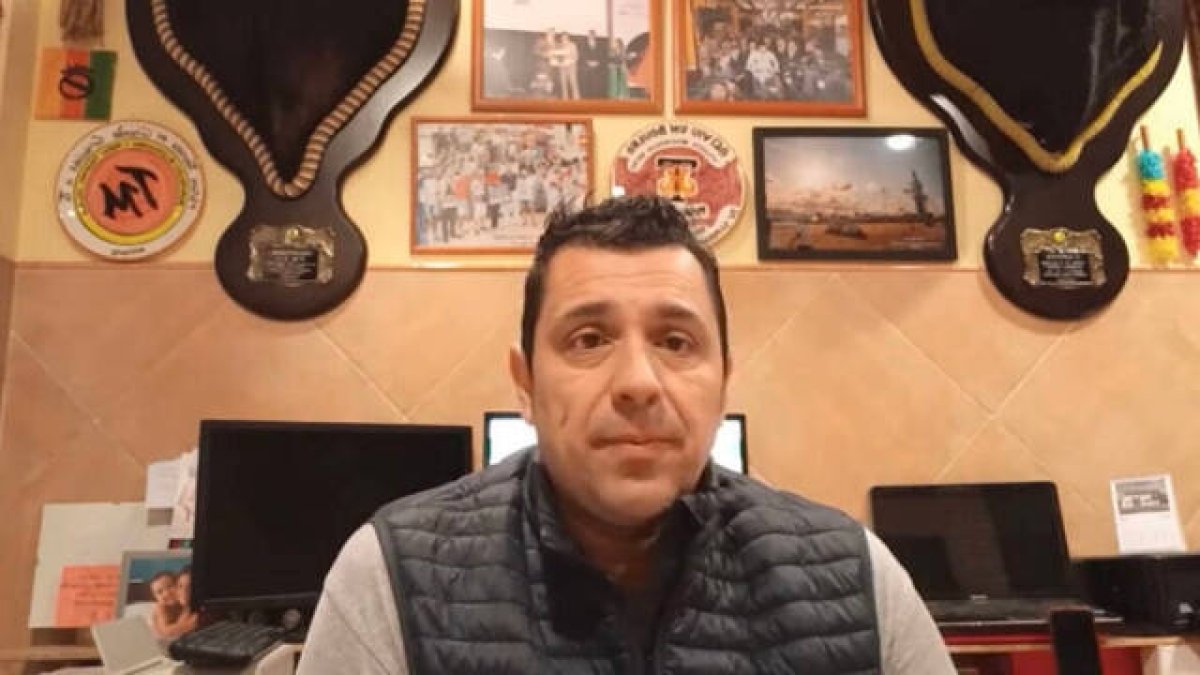 Vicente Nogueroles, presidente de las peñas de bous al carrer
