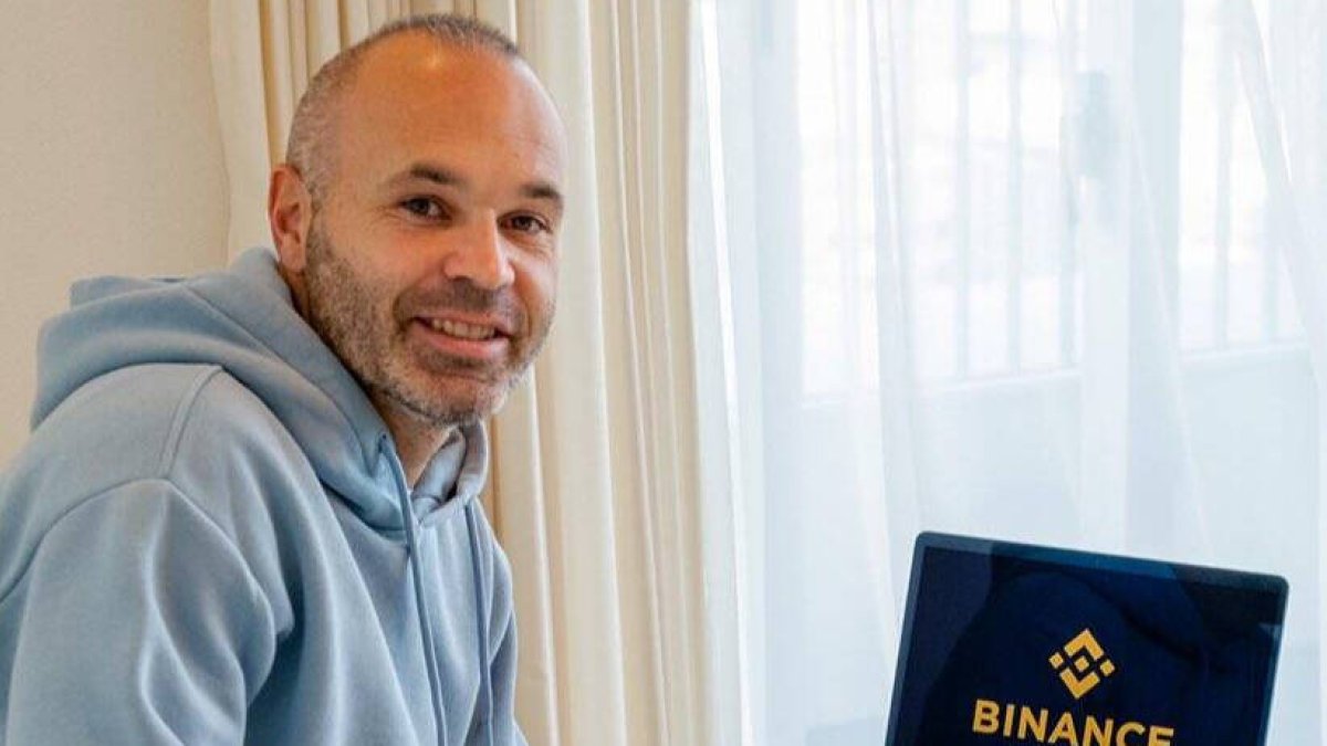 Iniesta, en su última publicidad en redes sociales.