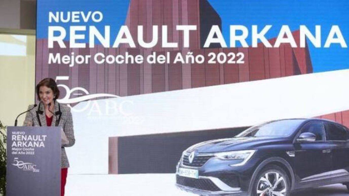Reyes Maroto en el premio ABC al mejor coche del año