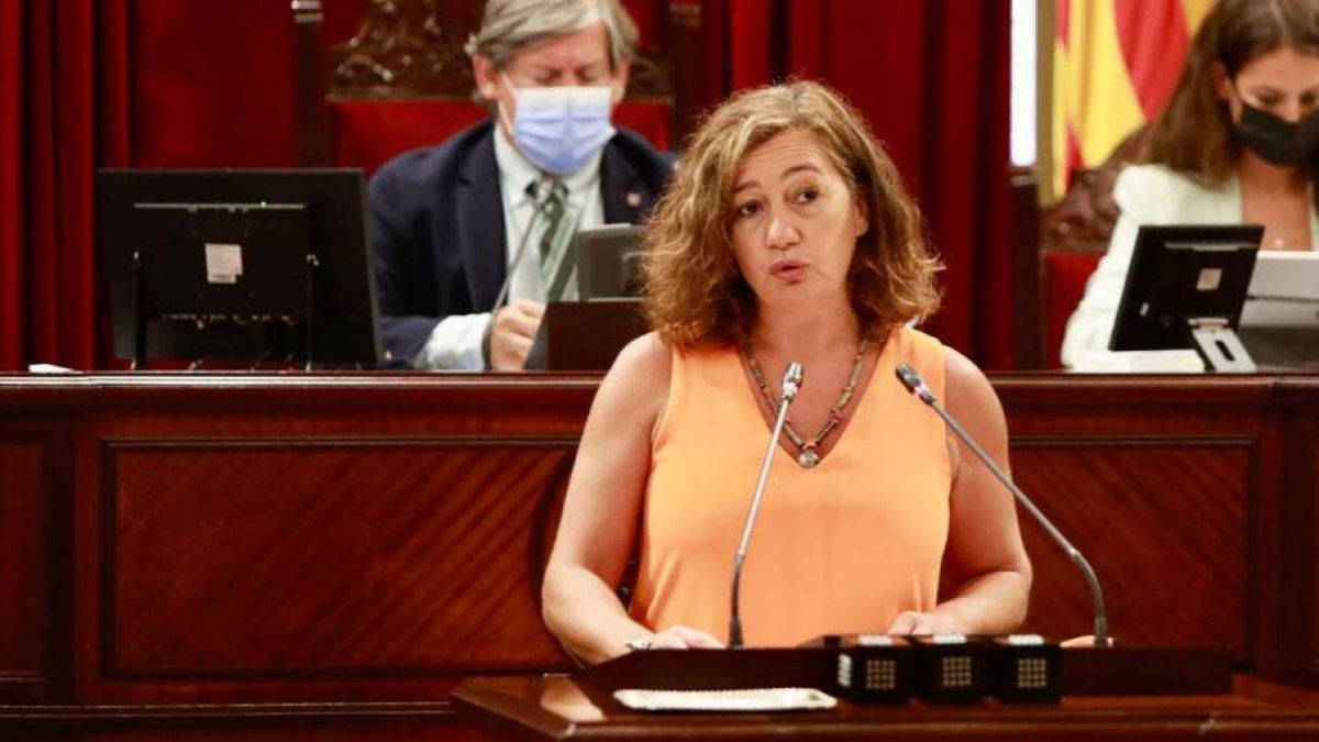 Francina Armengol, presidenta del Gobierno Balear