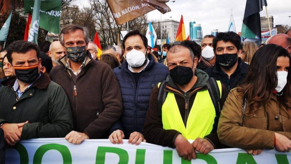 Marcha rural en Madrid