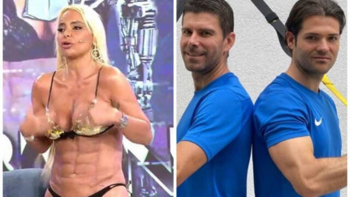 Leticia Sabater y Autivo y Vicente, dueños del gimnasio AV Fit