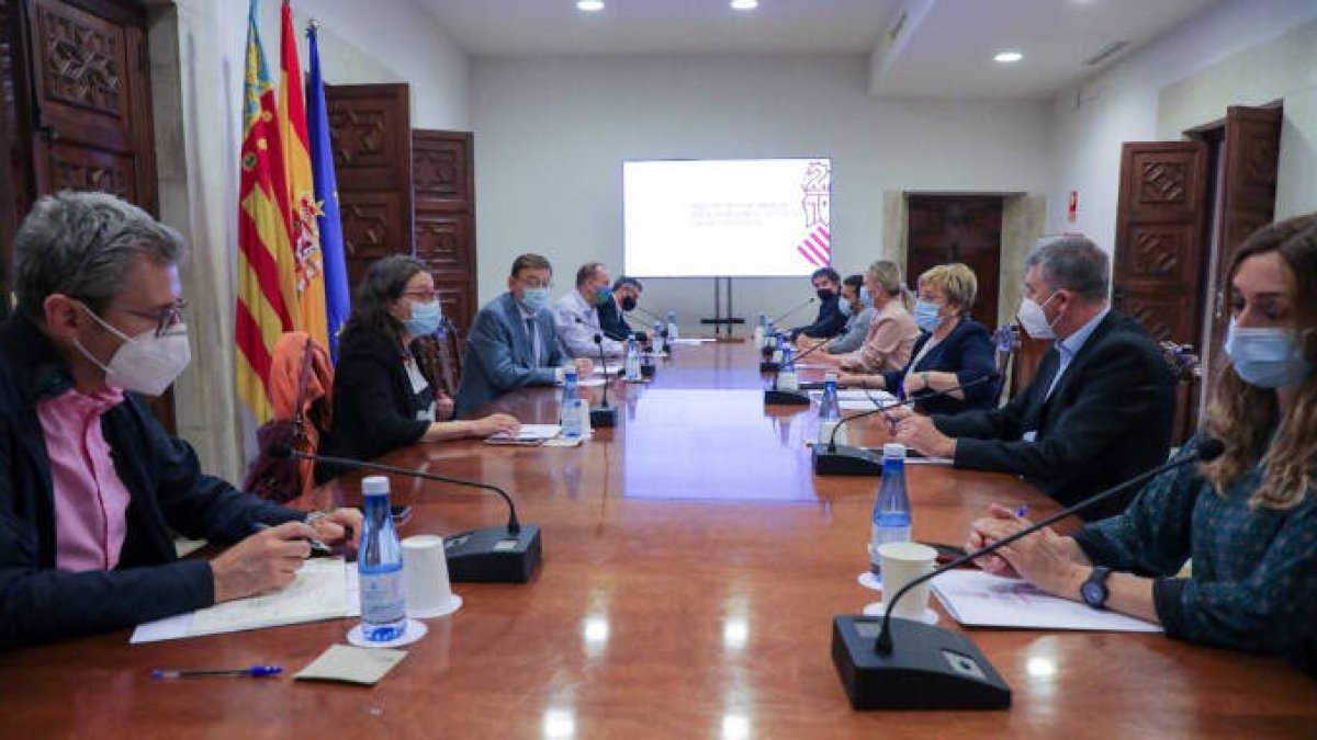 Reunión Mesa Interdepartamental GVA