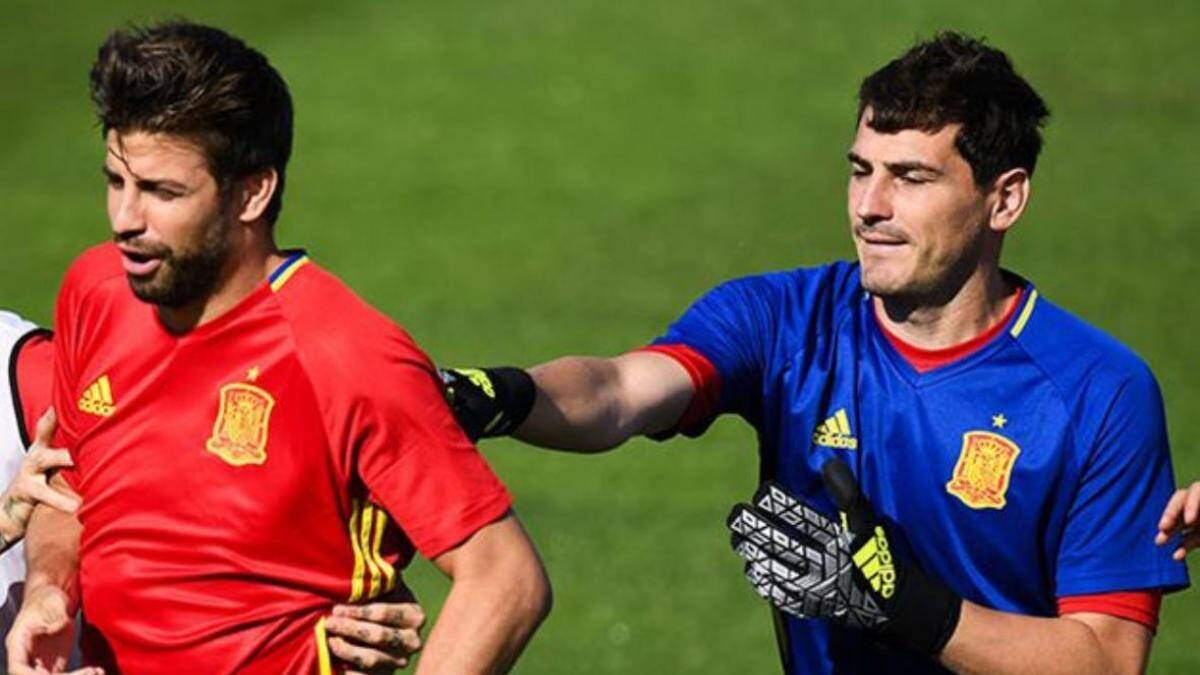 El troleo de Piqué a Casillas en Instagram: