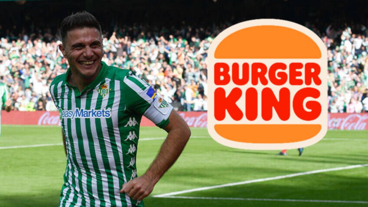 Joaquín en un partido del Betis tras marcar gol