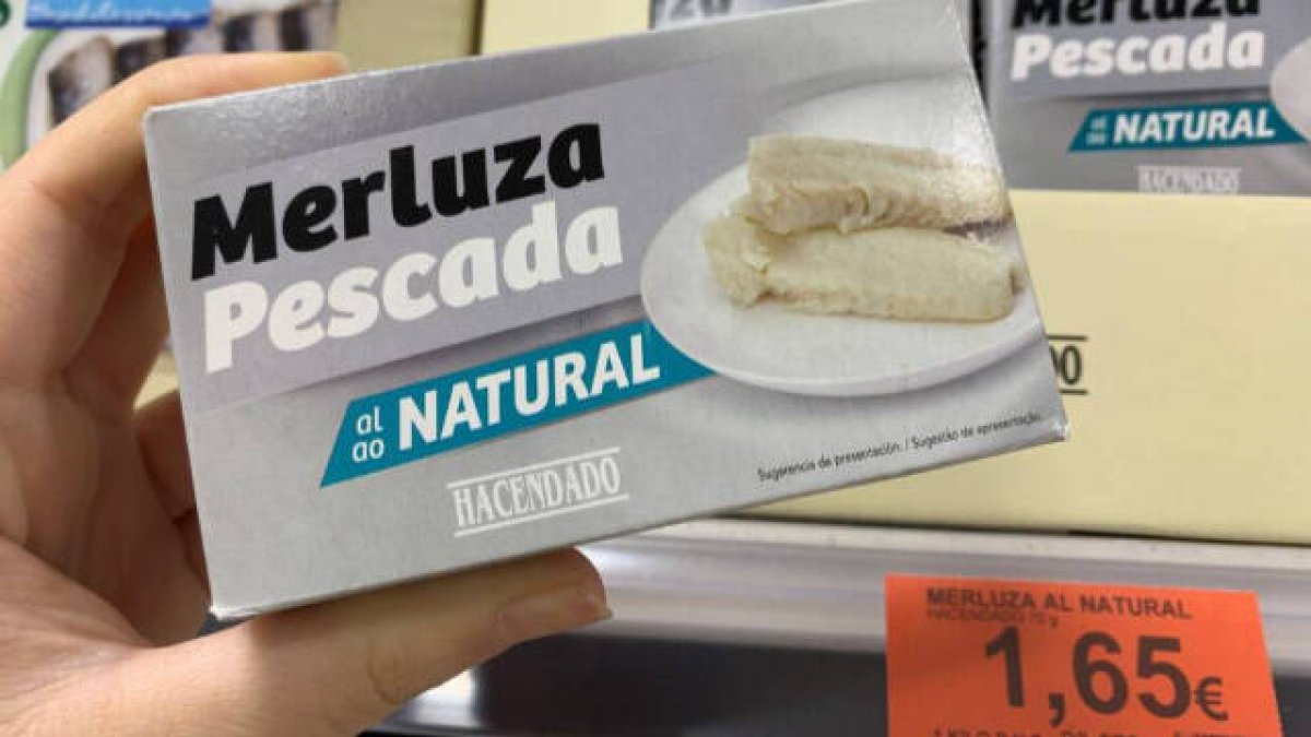 Mercadona lanza la merluza natural en conserva en sus establecimientos