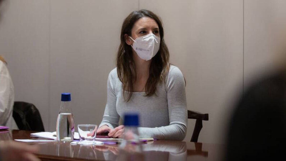 Irene Montero, ministra de Igualdad
