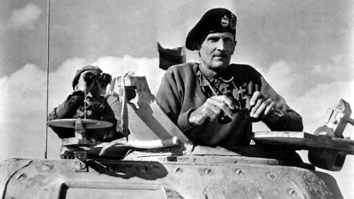 Y Montgomery mandó el primer ejército europeo