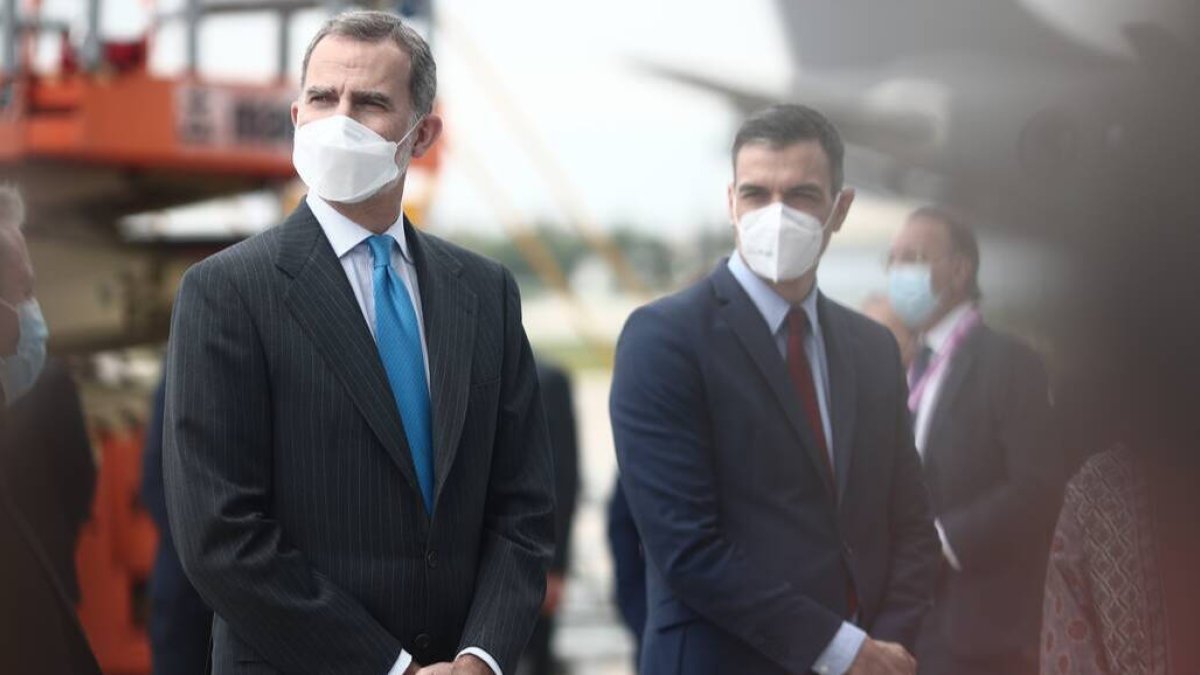 Felipe VI y Pedro Sánchez