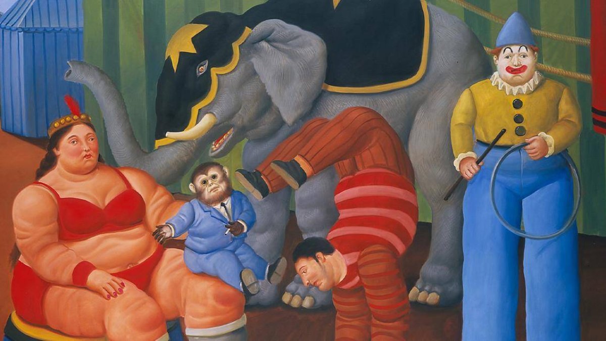 Una de las obras del pintor de Medellín, Fernando Botero