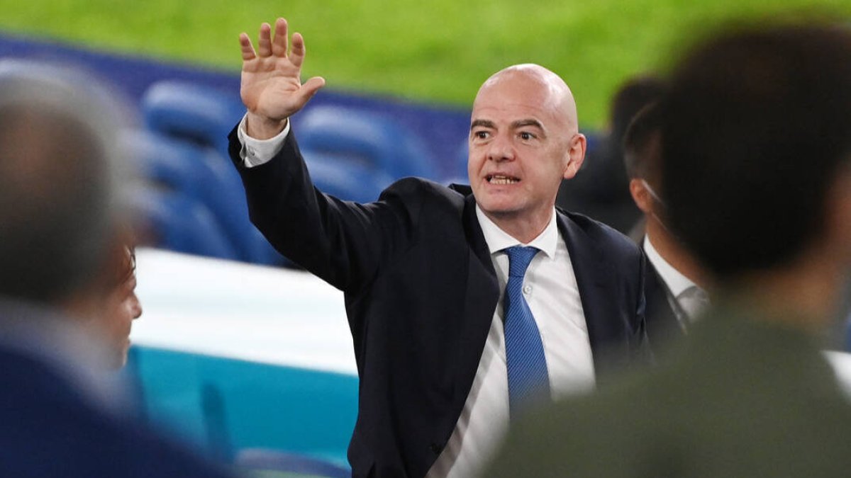 Gianni Infantino, presidente de la FIFA